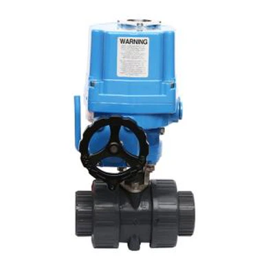 Sähköinen muovipalloventtiili