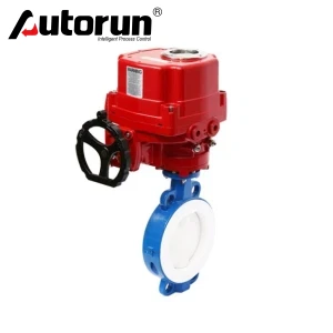 Electric Fluorine Lined Butterfly Valve